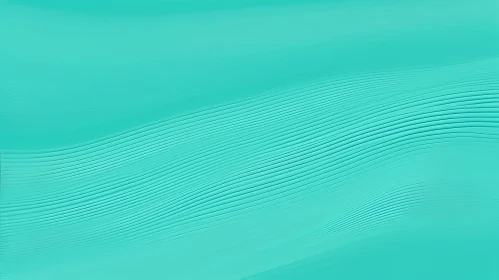 Tranquil Teal Background with Gradient and Waves