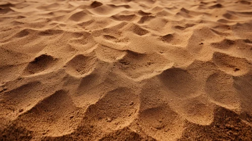 Serene Sand Dune Close-Up