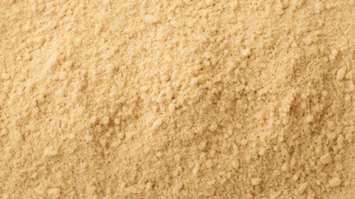 Ground Mustard Texture Close-up