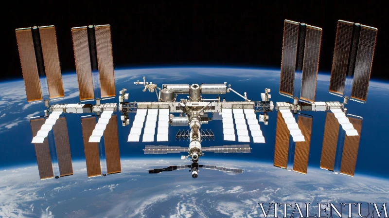 International Space Station - Orbital Research Center AI Image