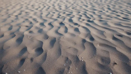 Desert Sand Dunes Close-up