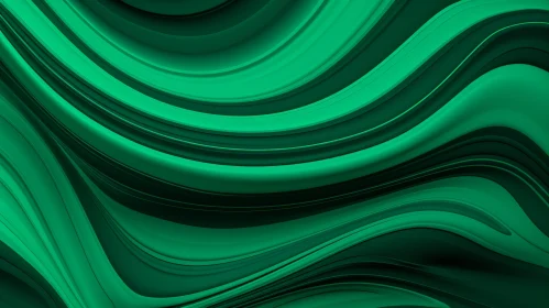 Dark Green Wavy Pattern Background for Websites and Marketing