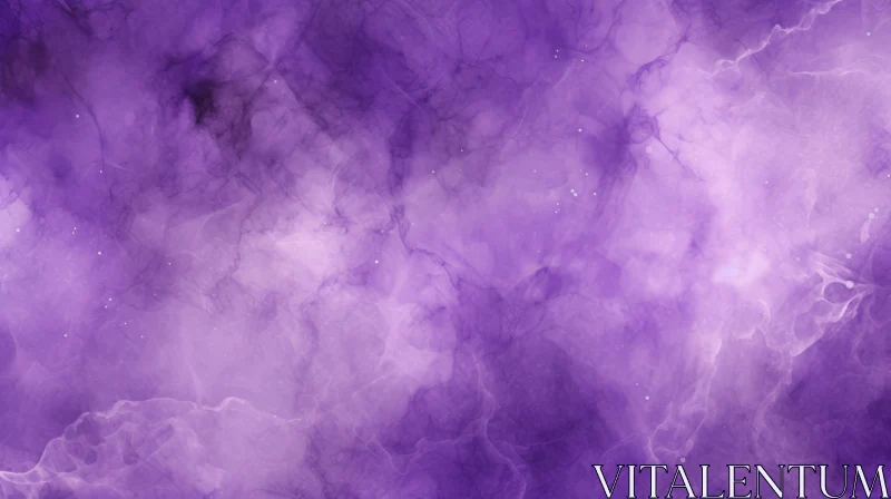 Ethereal Purple & White Marble Texture AI Image