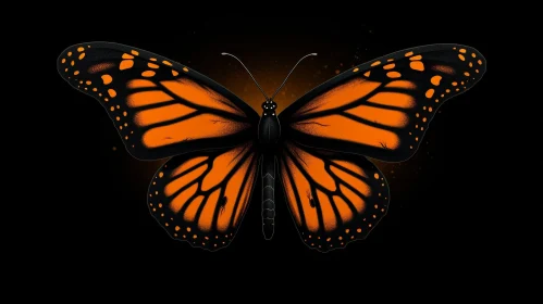 Monarch Butterfly Illustration - Detailed and Realistic Artwork