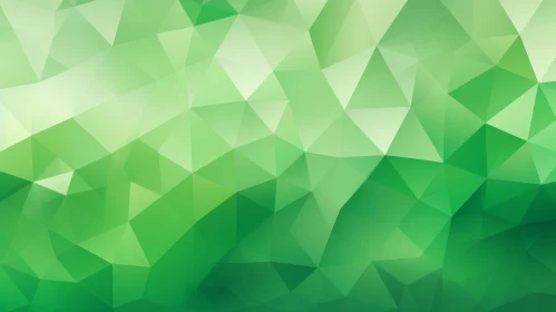 Green Geometric Polygonal Abstract Background