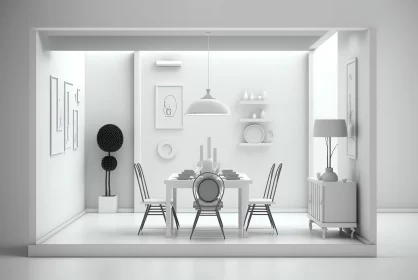Monochromatic Minimalism: White Interior Design | Lively Tableaus