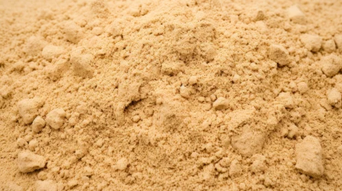 Dry Ginger Powder Texture Composition