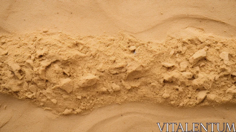AI ART Light Brown Sand Texture Close-Up