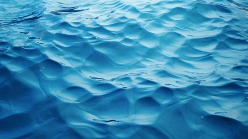Tranquil Blue Water Surface Background