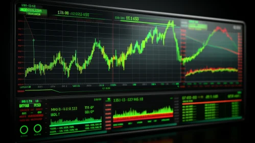 Futuristic Stock Market Trading Platform