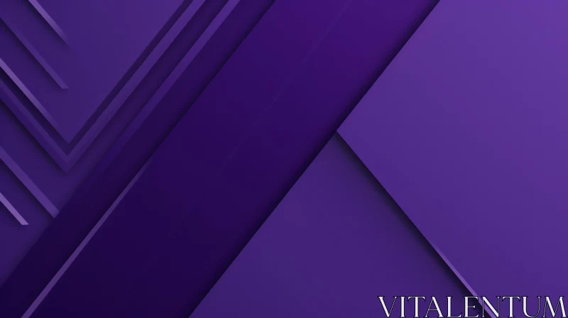 Purple Geometric Abstract Background AI Image