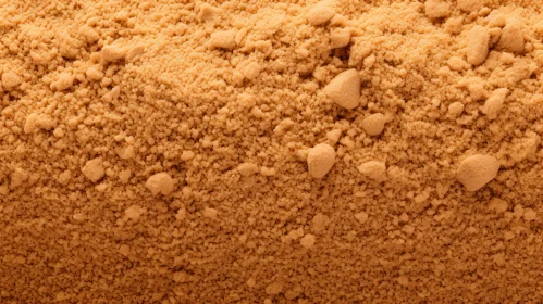 Brown Sugar Crystals Close-Up