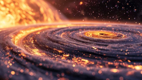 Spiral Galaxy - Awe-inspiring Image of the Universe
