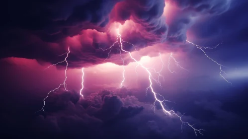 Intense Lightning Storm Photography