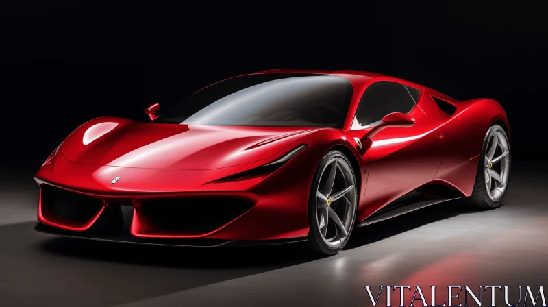 Mysterious and Bold Ferrari 899 Concept Car | HDR Artwork AI Image