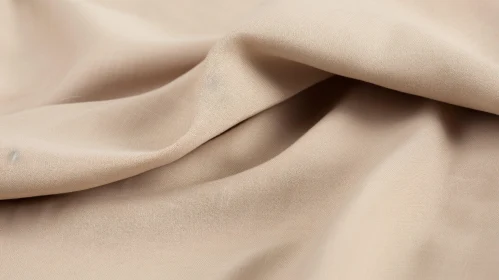 Beige Fabric Texture Close-up