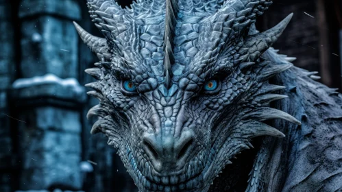 Enchanting Dragon Closeup
