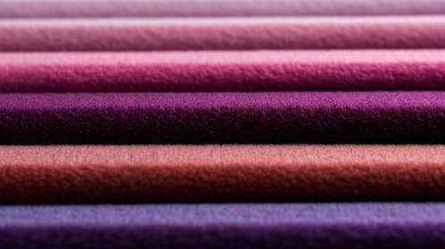 Purple Fabric Stack - Soft and Velvety Textiles