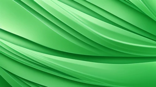 Tranquil Green Abstract Gradient Background
