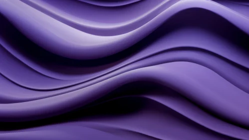Purple Wavy Surface Abstract Background