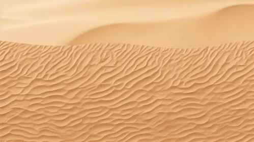 Sunlit Sand Dune - Desert Landscape