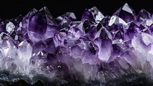 Exquisite Amethyst Crystal Cluster