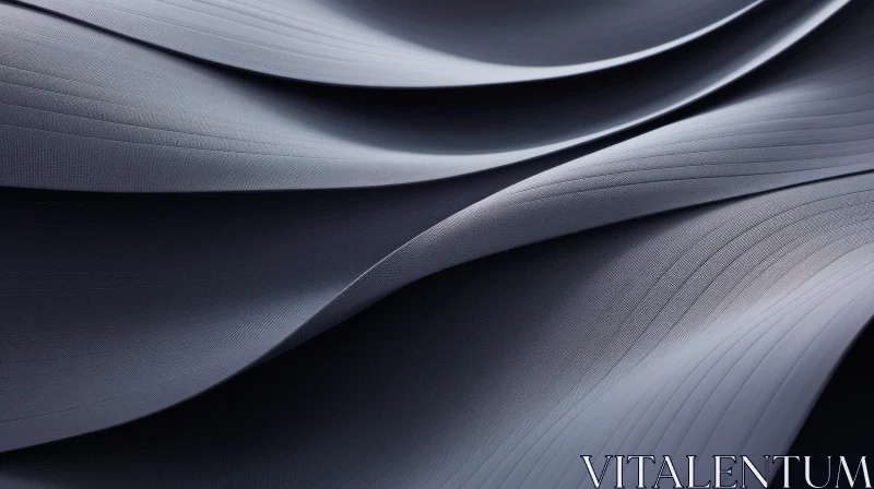 Velvety Black Striped Fabric Texture AI Image
