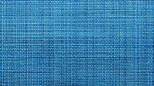 Blue Fabric Texture with Detailed Pattern