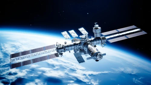 International Space Station (ISS) in Earth Orbit