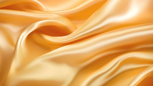 Luxurious Golden Silk Fabric for Evening Wear