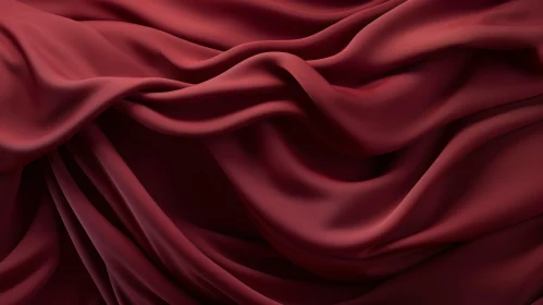 Red Silk Fabric Texture for Design Projects