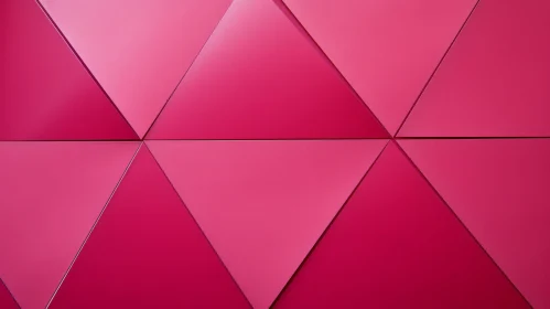 Pink and Red Geometric Pattern - Modern Design Element