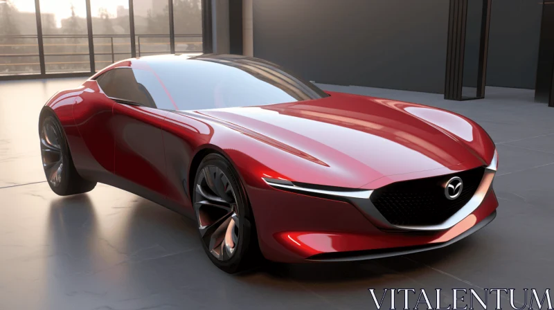 Mazda Z6 Concept: A Captivating Artwork of Elegance and Emotion AI Image
