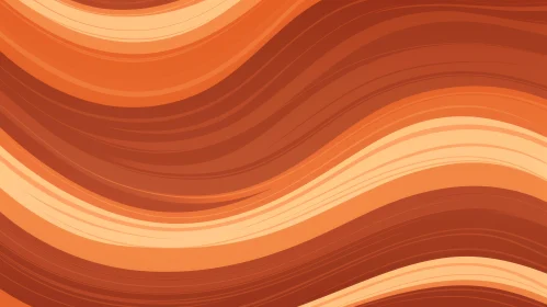 Fluid Warm Colors Abstract Background