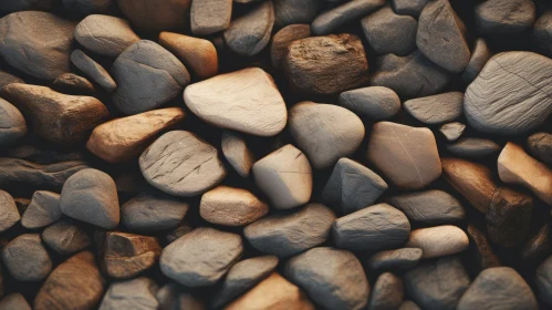 Pebbles Textured Close-Up