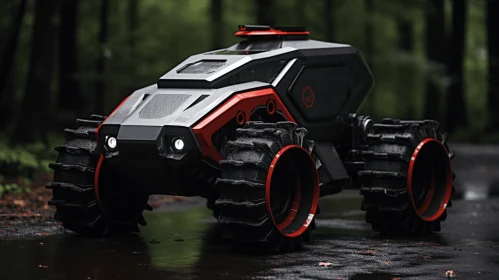 Enchanting Forest Adventure: Remote Controlled Vehicle in Captivating Industrial Design