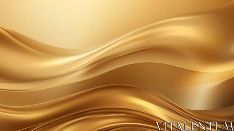 Liquid Gold Texture | Seamless Reflective Background AI Image
