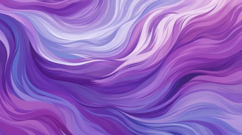 Purple and Blue Waves Abstract Background