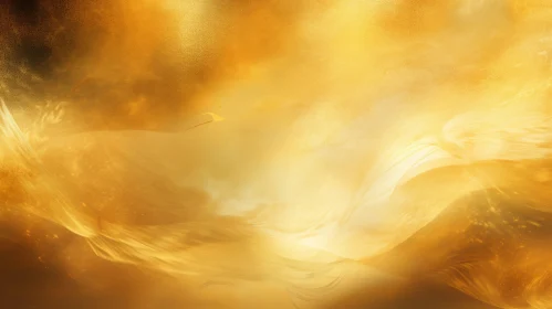 Golden Abstract Background with Smooth Gradient