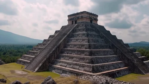 Chichen Itza Pyramid in Mexico