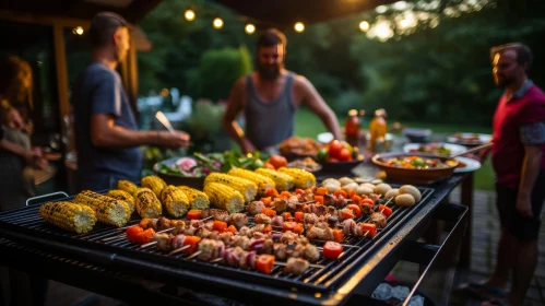 Backyard Barbecue Fun with Friends