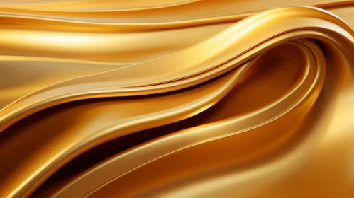 Luxurious Gold Fabric Texture | 3D Rendering