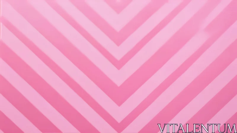 Pink and White Chevron Striped Pattern for Modern Backgrounds AI Image