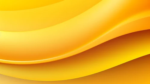 Yellow Gradient Waves Background
