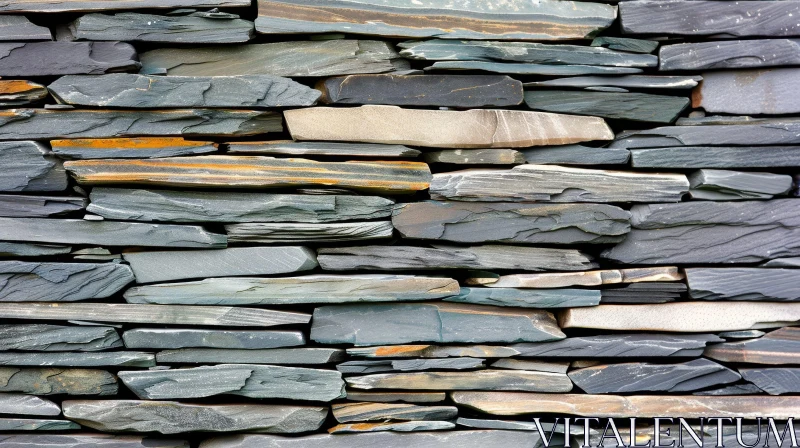 Intriguing Stone Wall Texture AI Image