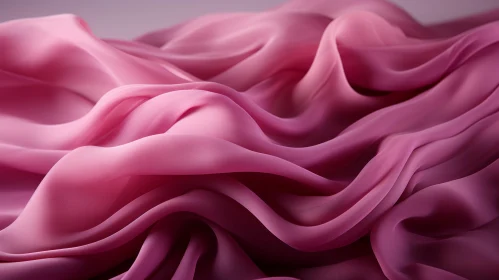 Elegant Pink Silk Fabric Texture