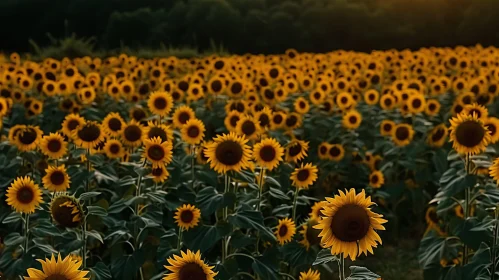 Sunflower Field - Vibrant Nature Beauty