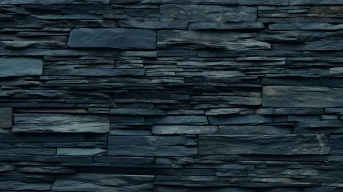 Dark Gray Stone Wall Background