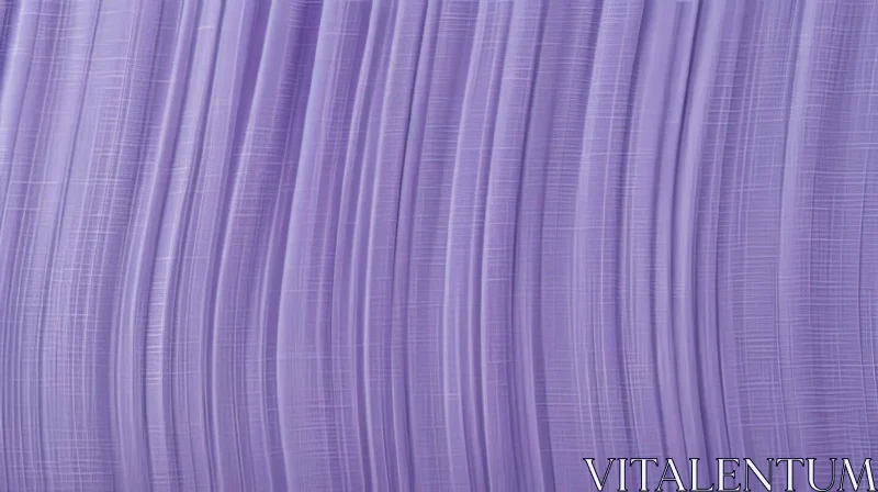 Elegant Purple Silk Curtain Close-up AI Image