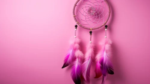 Pink Dreamcatcher Photography - Serene Pink Background